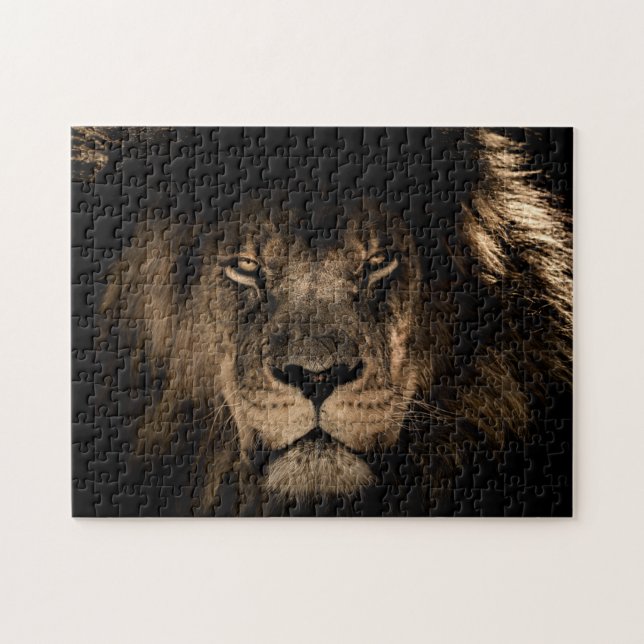 Lion Portrait  Jigsaw Puzzle (Horizontal)