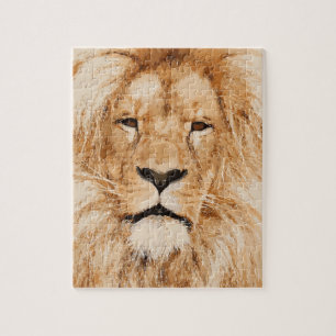 LION PORTRAIT JIGSAW PUZZLE