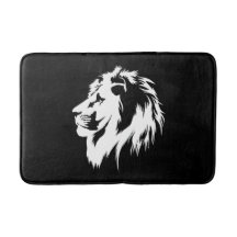 Lion Portrait (white)