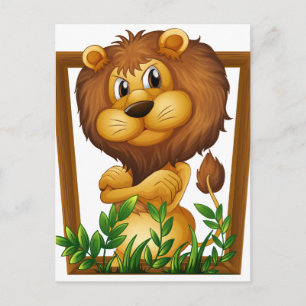 Lion Postcard