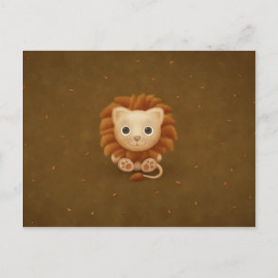 Lion Postcard