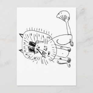 Lion Postcard