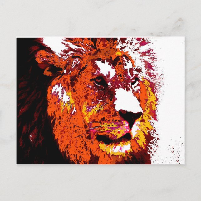 Lion Postcard (Front)