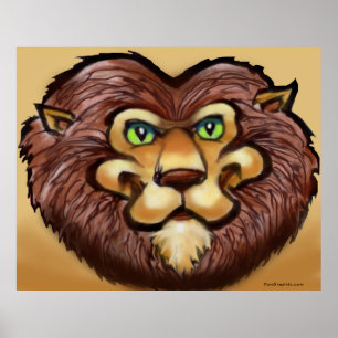 Lion Poster