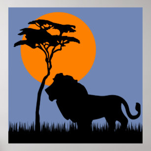 Lion Poster