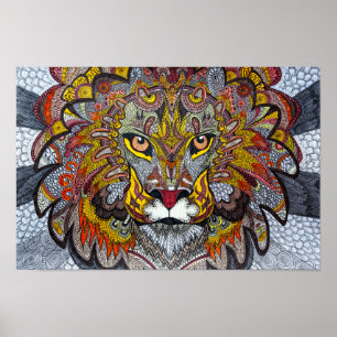 Lion Poster