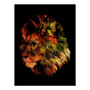 Lion Poster