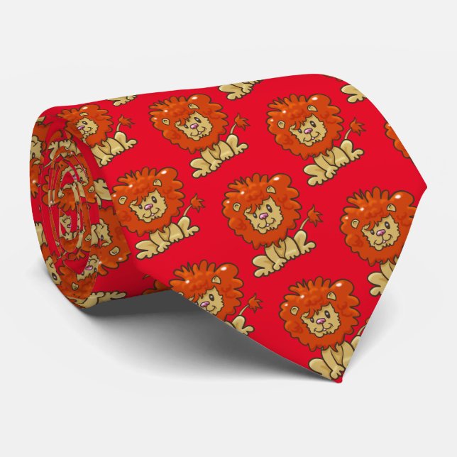 Lion Power Tie (Rolled)