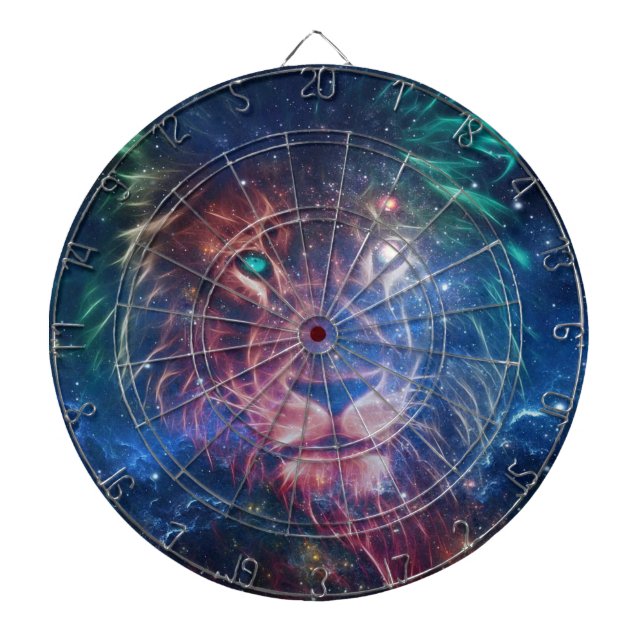 Lion ProfiledInk DartBoard (Front)