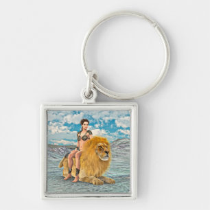 Lion Queen Fantas Key Ring