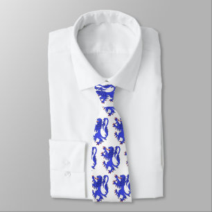 Lion Rampant Azure Tie