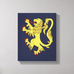 Lion Rampant Canvas Print