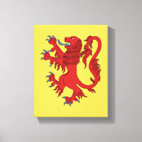 Lion Rampant Gules