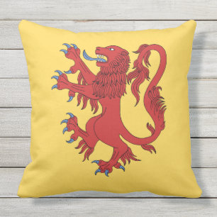 Lion Rampant Gules Cushion