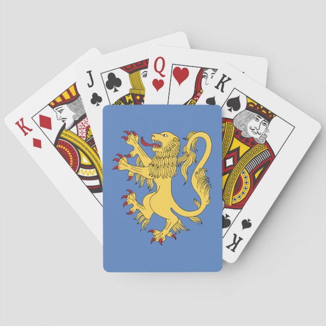 Lion Rampant Playing Cards (Back)