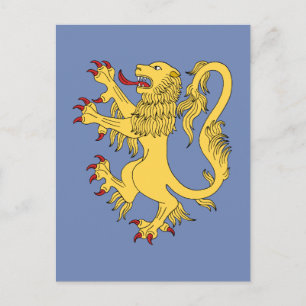 Lion Rampant Postcard