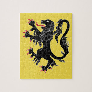 Lion Rampant Sable Jigsaw Puzzle