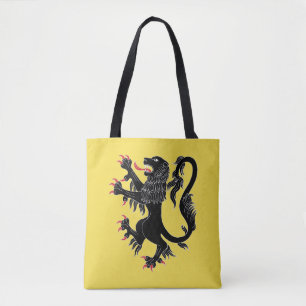 Lion Rampant Sable Tote Bag