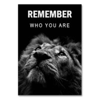 Lion Remember Who You Are