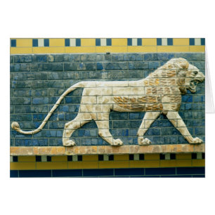 Lion representing Ishtar