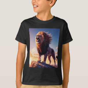 Lion Roar Of Independence Liberty T Sticker  T-Shirt