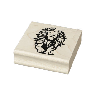 LION  RUBBER STAMP