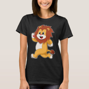 Lion Runner Running T-Shirt