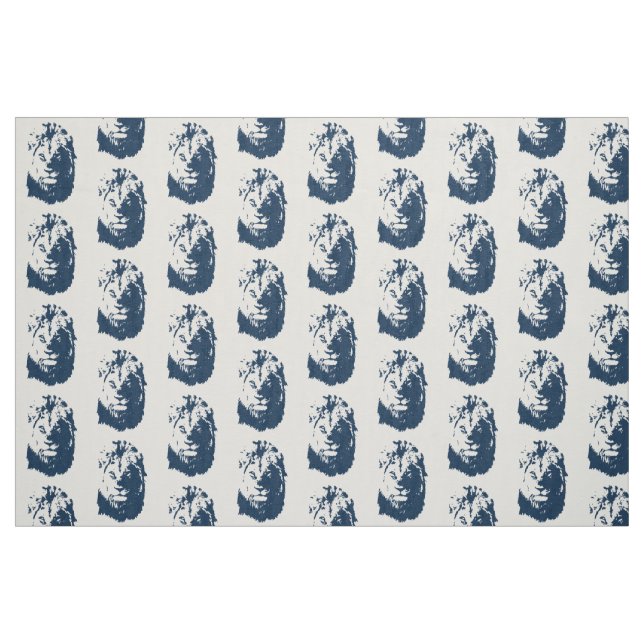 Lion’s face fabric (Fat Quarter)