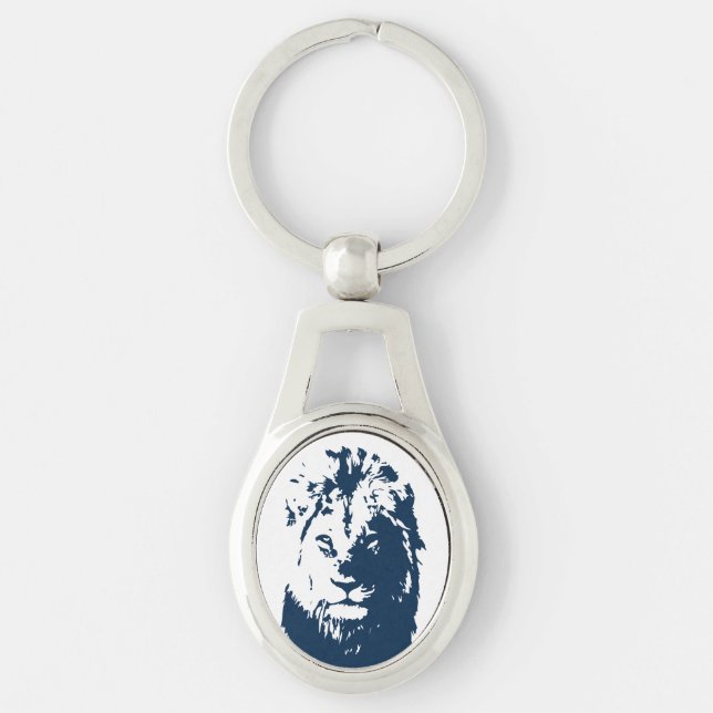Lion’s face key ring (Front)