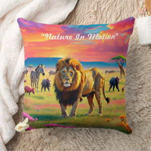 "Lion’s Kingdom" Cushion