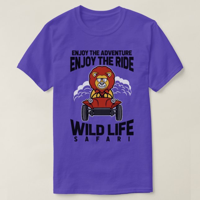 LION SAFARI T-Shirt (Design Front)