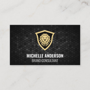 Lion Shield Business Card
