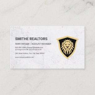 Lion Shield Finance Real Estate Investor Appointment Card