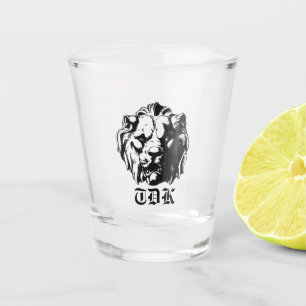 lion shot glass