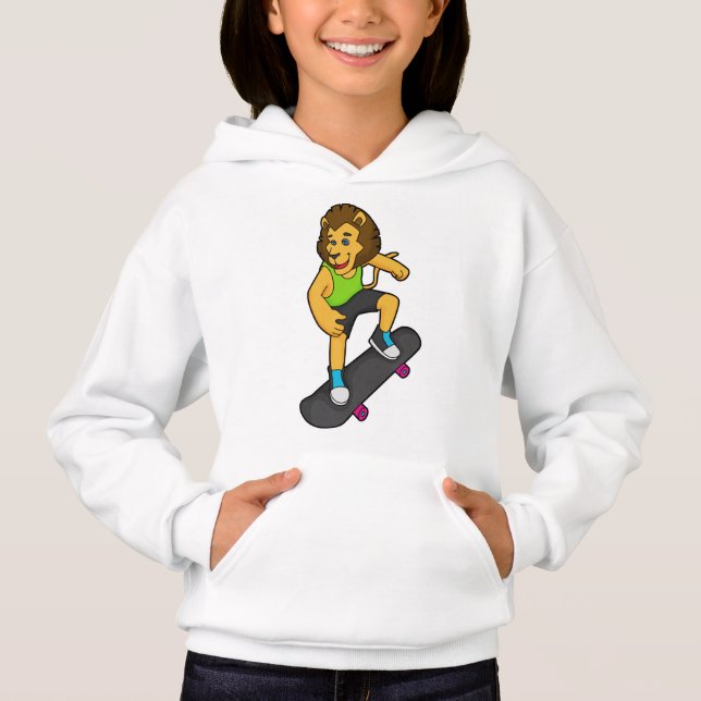 Lion Skater Skateboard (Front)