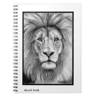 Lion sketch book