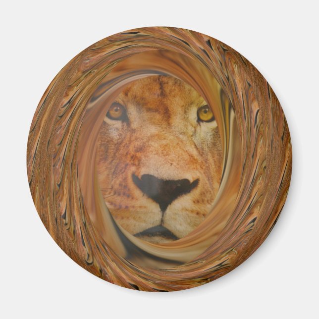 Lion smile magnet (Front)
