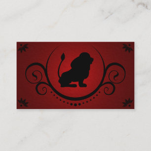 lion sophistications business card