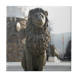 Lion Statue Tile