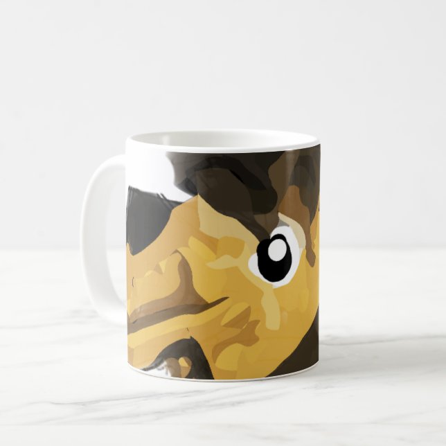 Lion Story Coffee Mug (Front Left)