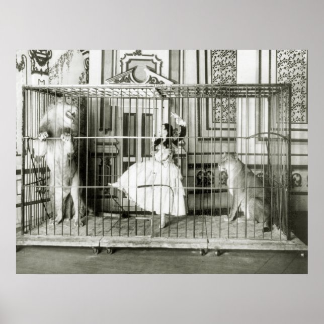 Lion Tamer: 1897 Poster (Front)