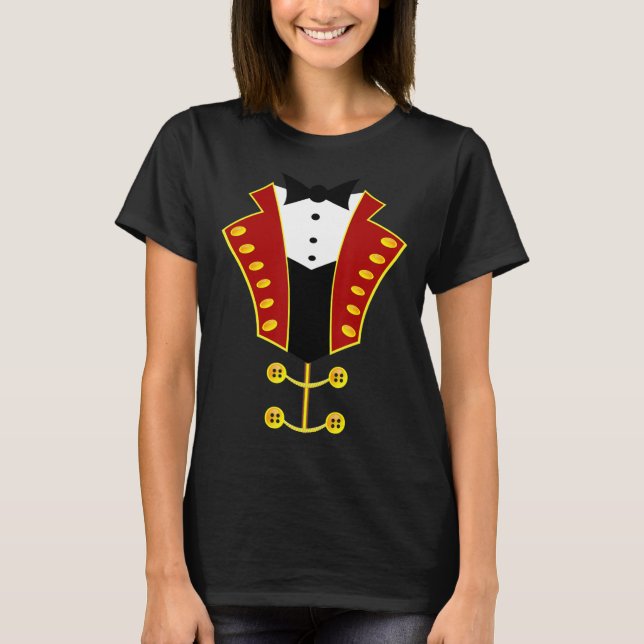 Lion Tamer Costume T Shirt Halloween Costume Idea (Front)