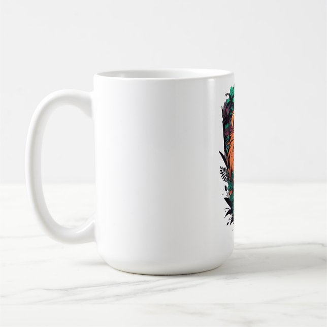 Lion the jungle coffee mug (Left)
