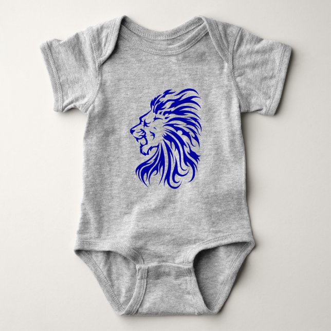 Lion the King of the jungle,lion lover gifts,lion  Baby Bodysuit (Front)
