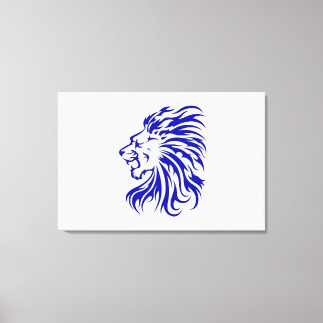 Lion the King of the jungle,lion lover gifts,lion  Canvas Print (Front)