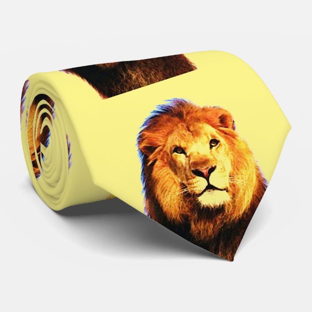 Lion Tie (Rolled)