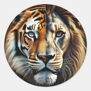 Lion & Tiger Digi Sticker
