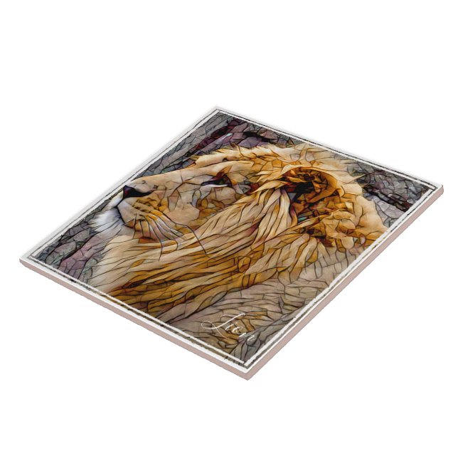 Lion Tile (Side)