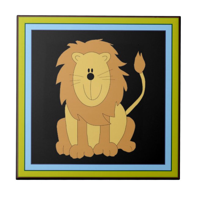 Lion Tile (Front)