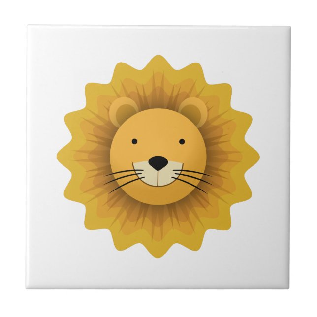 Lion Tile (Front)